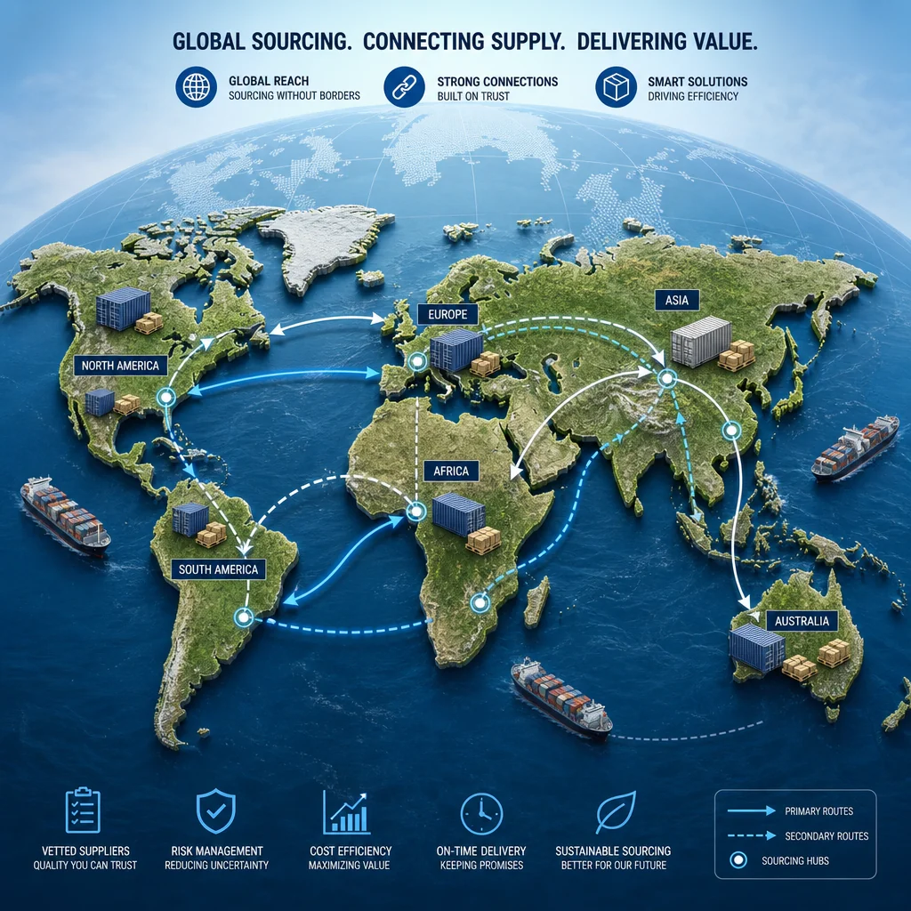Global trade logistics and finance icon